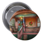 House - Metuchen, NJ - That yule tide spirit Buttons
