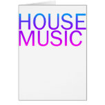 House Music Rave Gradient Card