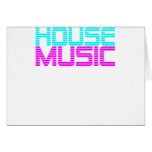 House Music Rave Greeting Cards