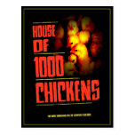 HOUSE Of 1000 CHICKENS Postcards