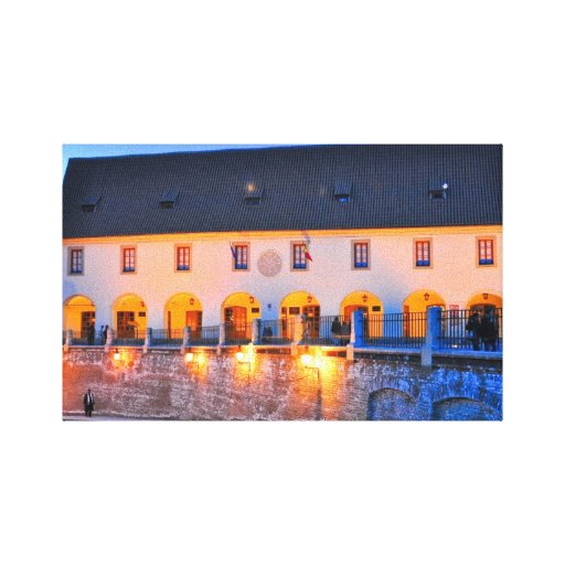 House of Arts, Sibiu canvas print