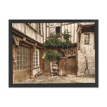 House of Francis I, Abbeville, France vintage Phot postcards