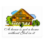 House of God Postcard