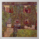 House of Guardaboschi by Klimt, Vintage Art Print