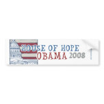 House of Hope Obama Bumper Sticker