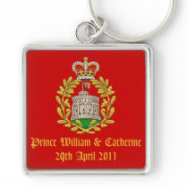 House of Windsor Royal Wedding Keychain