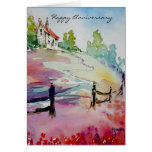 House On The Hill Happy Anniversary Card