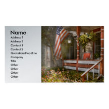 House - Porch - Traditional American Business Card