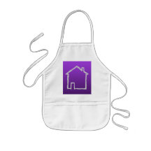 House Sketch. Grey and Purple. Aprons