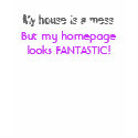 House vs. Homepage t-shirts