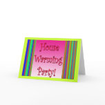 House Warming Party Invitation Card