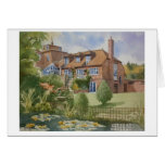 House with Lily pond cards