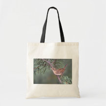 House Wren Tote Bags