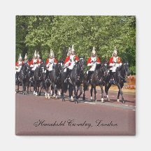 Household Cavalry London Magnet
