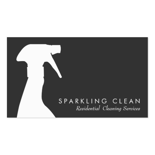 housekeeping business cards