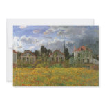 Houses at Argenteuil by Claude Monet invitations