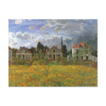 Houses at Argenteuil by Claude Monet Post Card
