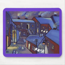 HOUSES MOUSEPAD