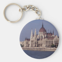Houses of Parliament, Budapest, Hungary Keychains