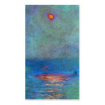 Houses of Parliament - Claude Monet Business Cards