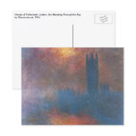 Houses of Parliament, London by Claude Monet postcards