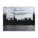 houses parliament london postcards