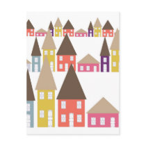 Houses postcards