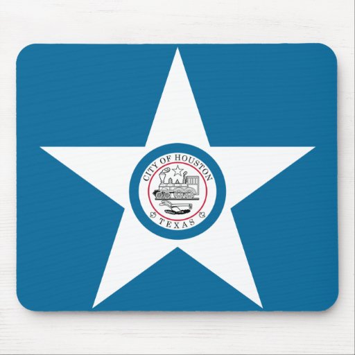 Houston Flag Mousepads