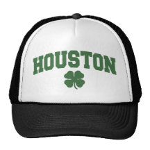 Houston (Irish Shamrock) Trucker Hat