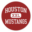 Houston - Mustangs - Middle - Germantown Tennessee stickers