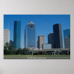 Houston skyline, Texas, U.S.A. Print