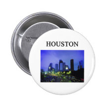 HOUSTON texas Pinback Buttons