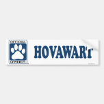 Hovawart Blue Bumper Stickers