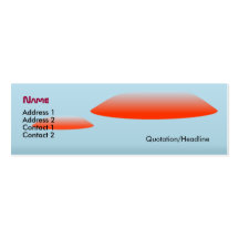 Hovering Saucers Business Card Templates