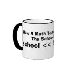 How A Math Teacher Views The School Year, schoo... mugs