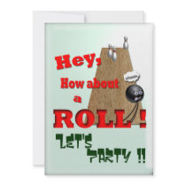 How About a Roll ? Personalized Invitation