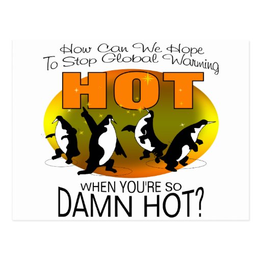 How can we stop global warming postcards