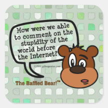 How did we live before the Internet Sticker