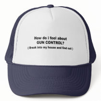 How do i feel about gun control hat