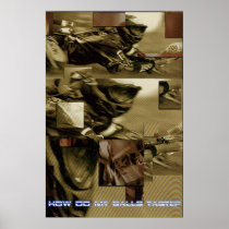 How do my balls taste posters