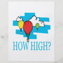 How High Custom Flyer