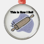 How I Roll (Baker's Rolling Pin) Christmas Ornaments