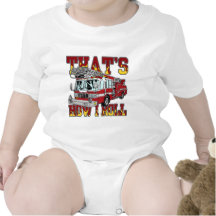 How I Roll Fire Truck Romper