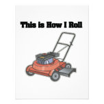 How I Roll (Lawn Mover) Custom Invitation