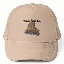 How I Roll (Roller Blades/Inline Skates) Mesh Hats