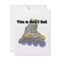 How I Roll (Roller Blades/Inline Skates) Custom Announcement