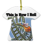 How I Roll (Roller Coaster) ornaments
