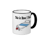 How I Roll Toothpaste Tube Mugs