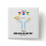 How Lock And Key Are You? (Antigen Antibody) Pins