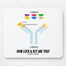 How Lock And Key Are You? (Antigen Antibody) Mouse Mat